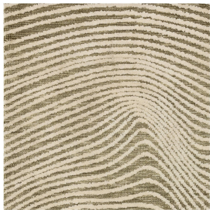 Rug Mason abstract olive green beige 160x230 cm