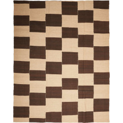 Kilim Kavir 222x285 Cm Kilim Kavir Persia Hand-carded Wool