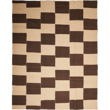 Kilim Kavir 222x285 Cm Kilim Kavir Persia Hand-carded Wool