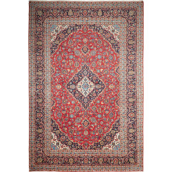 Ardakan 246x363 Cm Ardakan, Persia, Hand-carded Wool (cotton