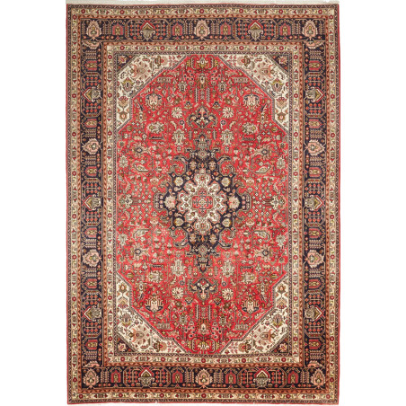 Tabriz 200x295 Cm Tabriz, Persia, Hand-carded Wool, Cotton,
