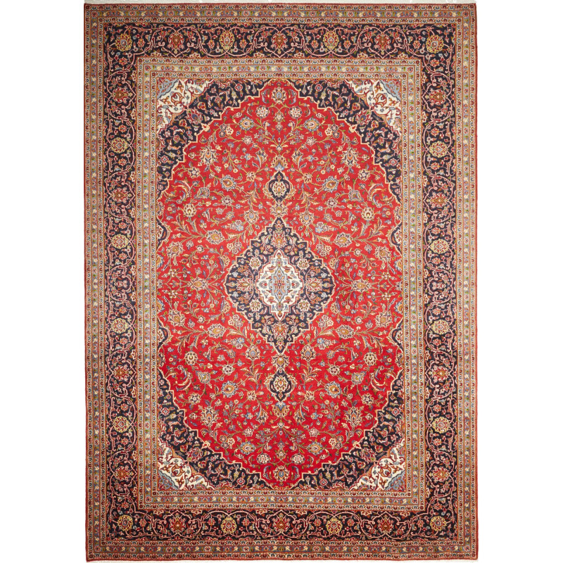 Ardakan 243x342 Cm Ardakan, Persia, Hand-carded Wool (warp: