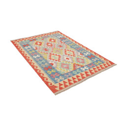 Hand Made Rug Kilim Afghanistan 120x175 Sky Blu