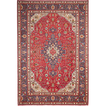 Tabriz 200x297 Cm Tabriz Persia Hand-carded Wool (warp: