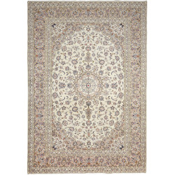 Kashan 197x290 Cm Kashan, Persia, Hand-spun Wool (warp: