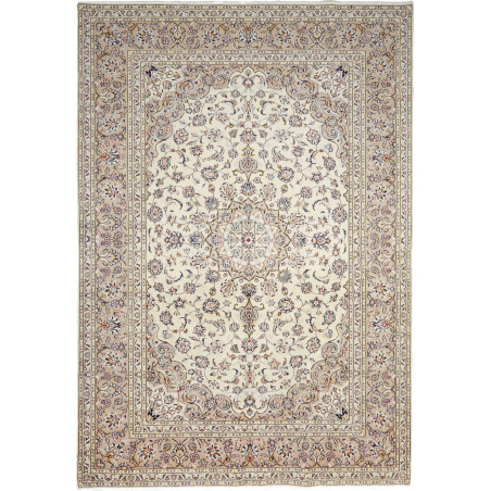 Kashan 197x290 Cm Kashan, Persia, Hand-spun Wool (warp:
