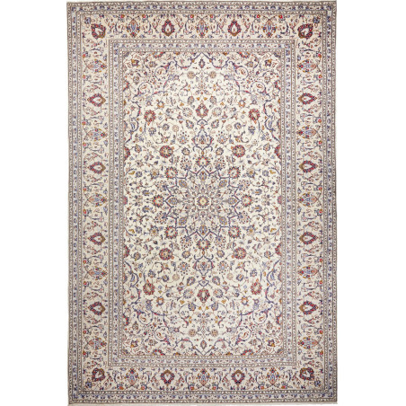 Kashan 244x363 Cm Kashan, Persia, Hand-carded Wool (cotton