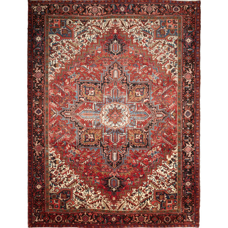 Gorawan 270x355 Cm Gorawan, Persia, Hand-carded Wool, Cotton