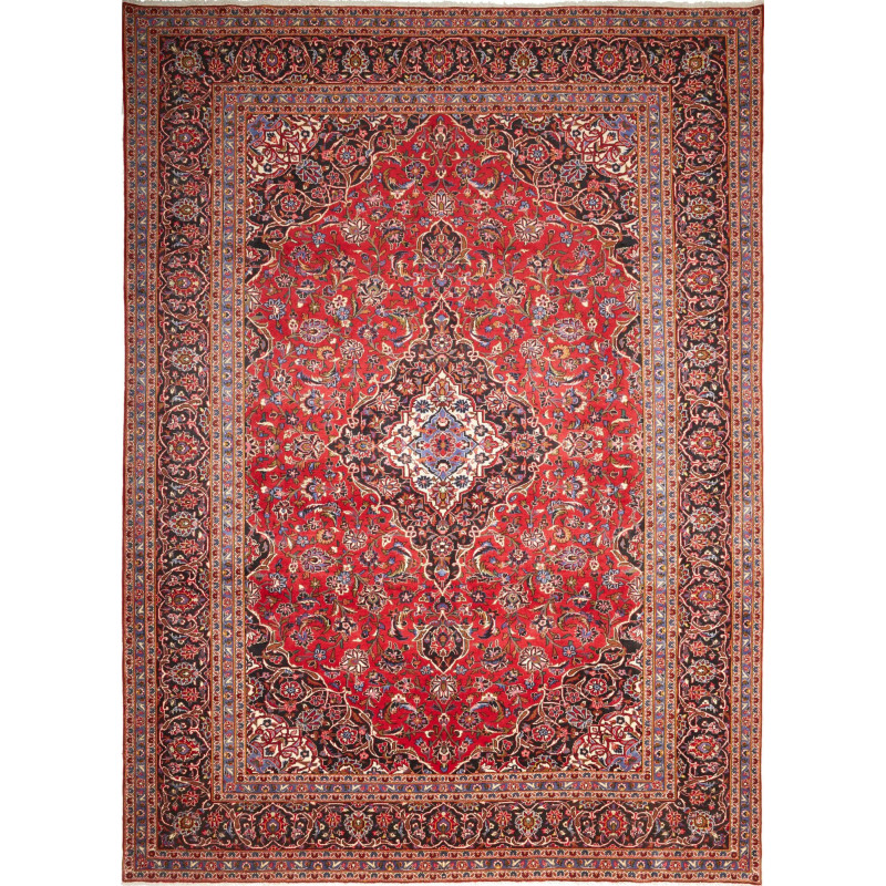Ardakan 300x414 Cm Ardakan, Persia, Hand-carded Wool (cotton