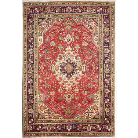 Tabriz 200x296 Cm Tabriz Persia Hand-carded Wool Cotton