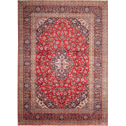 Ardakan 246x343 Cm Ardakan, Persia, Hand-carded Wool (cotton
