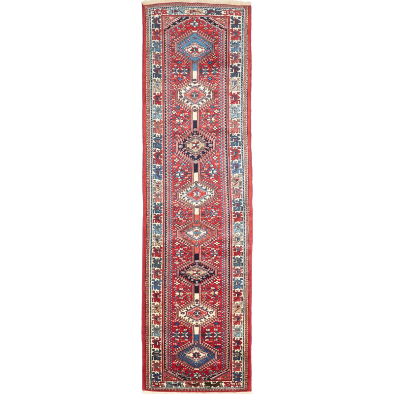 Yalameh 82x304 Cm Yalameh, Persia, Hand-carded Wool (warp: