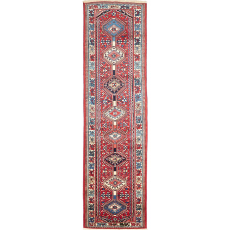 Yalameh 82x304 Cm Yalameh, Persia, Hand-carded Wool (warp: