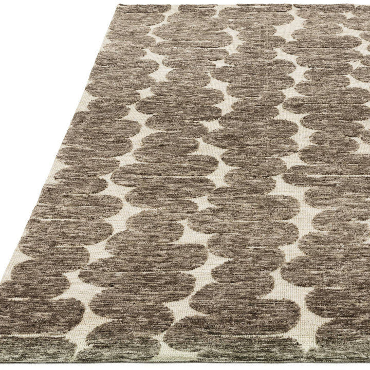Tappeto Mason geometrico marrone e beige 200x290