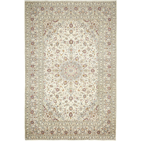 Kashan 202x303 Cm Kashan, Persia, Hand-carded Wool, Cotton