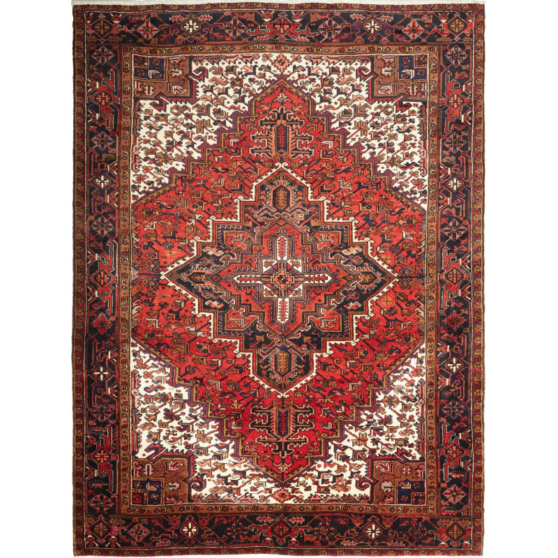 Gorawan 245x325 Cm Gorawan, Persia, Hand-carded Wool (cotton