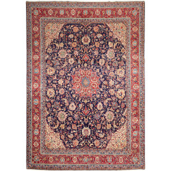 Sarough 245x345 Cm Sarough, Persia, Hand-carded Wool (warp: