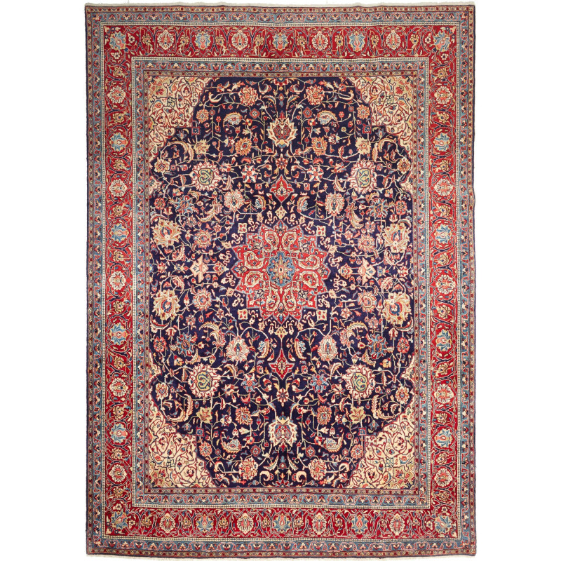 Sarough 245x345 Cm Sarough, Persia, Hand-carded Wool (warp: