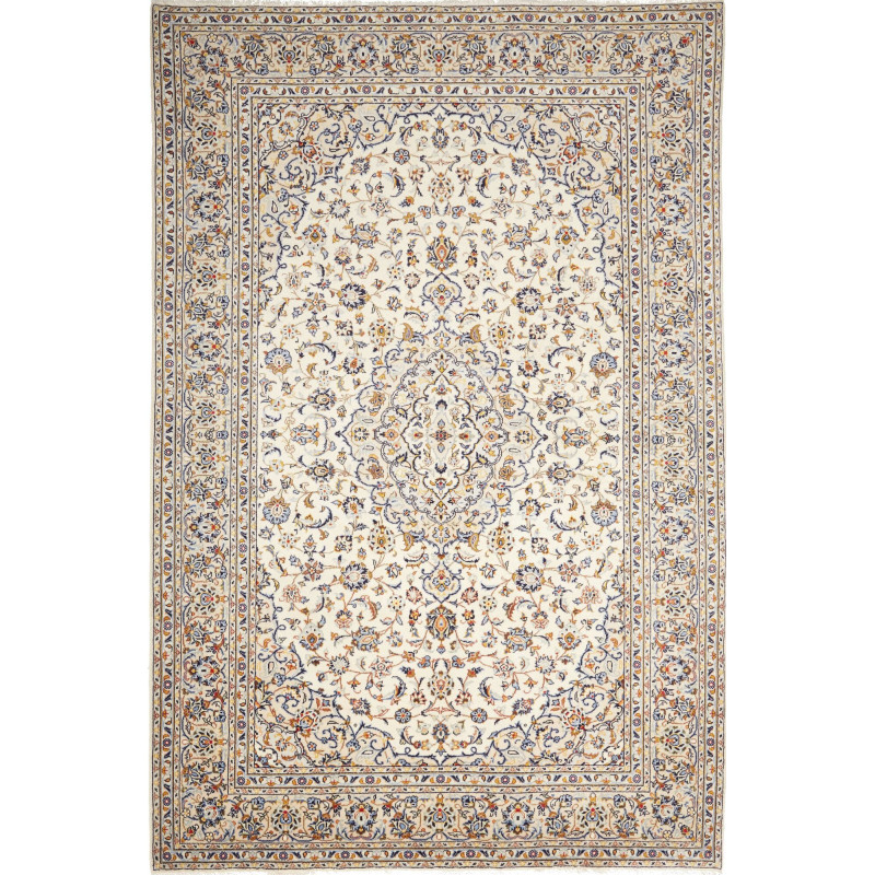 Kashan 200x303 Cm Kashan Persia Hand-carded Wool