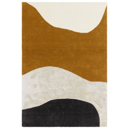Tappeto Matrix astratto marrone e beige 120x170