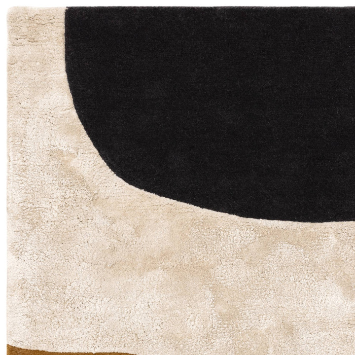 Rug Matrix abstract brown beige black 160x230 cm