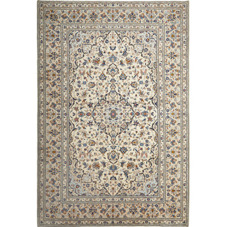 Kashan 197x300 Cm Kashan, Persia, Hand-carded Wool (warp: