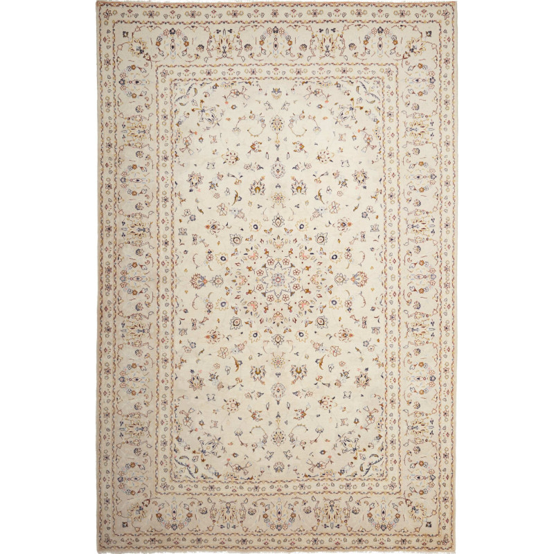 Kashan 200x307 Cm Kashan, Persia, Hand-carded Wool (warp: