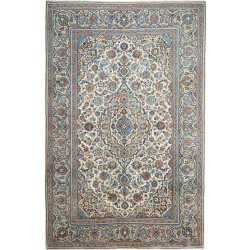 Kashan 197x305 Cm Kashan Persia Hand-carded Wool Cotton