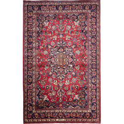 Mashad 204x325 Cm Mashad Persia Hand-carded Wool Cotton