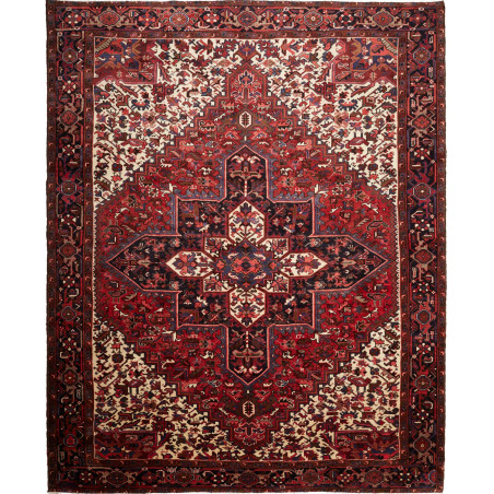 Gorawan 280x342 Cm Gorawan, Persia, Hand-carded Wool (cotton
