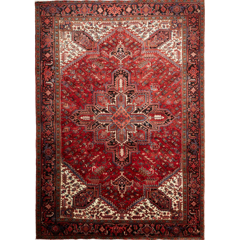 Gorawan 252x358 Cm Gorawan, Persia, Hand-carded Wool (cotton