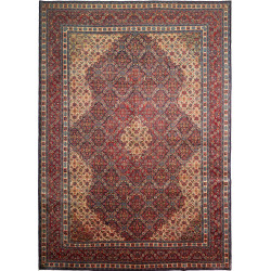 Sarough 247x350 Cm Sarough Persia Hand-carded Wool