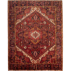 Gorawan 259x333 Cm Gorawan, Persia, Hand-carded Wool (warp: