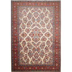 Sarough 243x350 Cm Sarough, Persia, Hand-carded Wool,