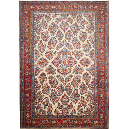 Sarough 243x350 Cm Sarough, Persia, Hand-carded Wool,