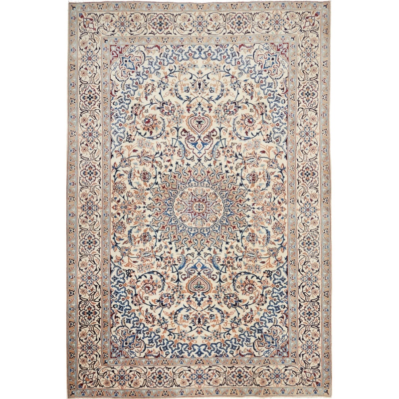 Nain Kashmar 196x302 Cm Nain Kashmar, Persia, Hand-carded