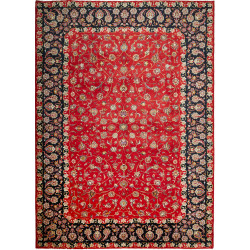 Ardakan 250x350 Cm Ardakan, Persia, Hand-carded Wool,