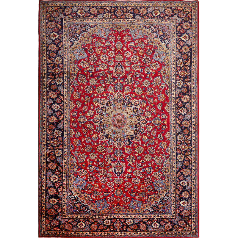 Nadjafabad 250x373 Cm Nadjafabad, Persia, Hand-carded Wool