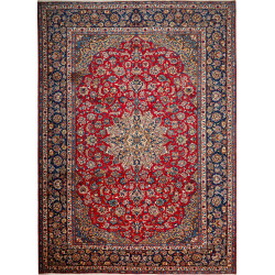 Nadjafabad 292x403 Cm Nadjafabad, Persia, Hand-carded Wool