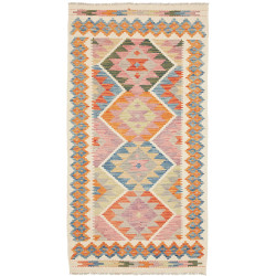Hand Made Rug Kilim Afghanistan 101x192 Beige P