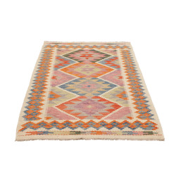 Hand Made Rug Kilim Afghanistan 101x192 Beige P