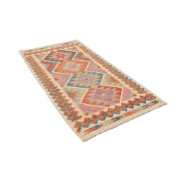 Hand Made Rug Kilim Afghanistan 101x192 Beige P