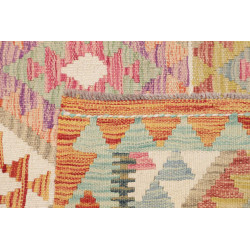 Hand Made Rug Kilim Afghanistan 100x192 Cream M