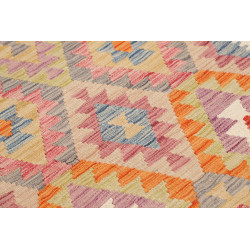 Hand Made Rug Kilim Afghanistan 102x200 Orange