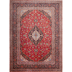 Ardakan 250x342 Cm Ardakan, Persia, Hand-carded Wool (cotton