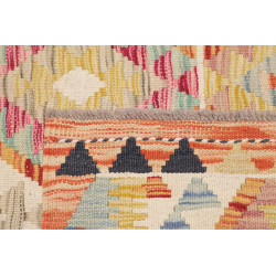 Hand Made Rug Kilim Afghanistan 104x193 Cream M