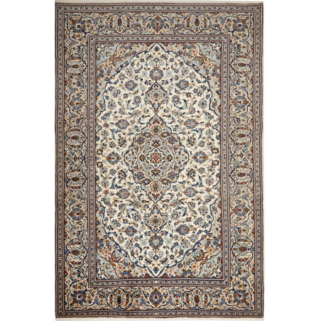 Kashan 200x305 Cm Kashan, Persia, Hand-spun Wool (warp: