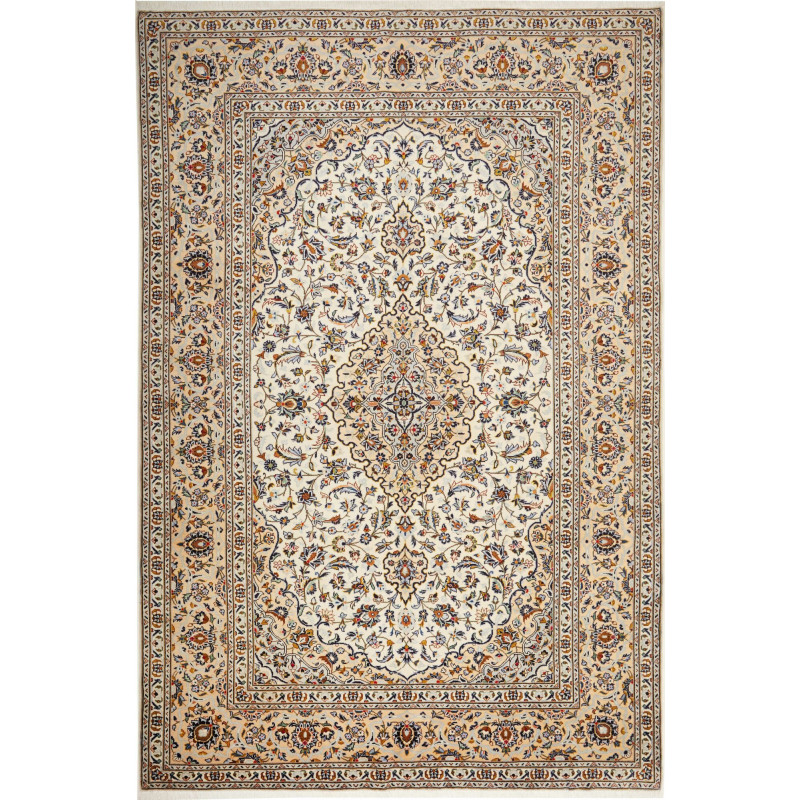 Kashan 210x313 Cm Kashan, Persia, Hand-carded Wool, Cotton,