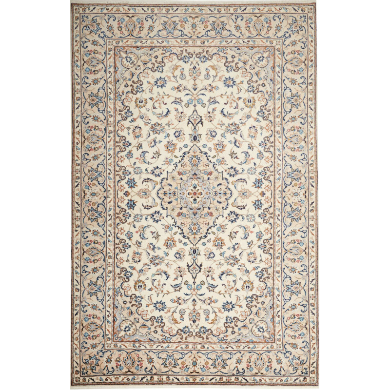 Kashan 192x300 Cm Kashan, Persia, Hand-carded Wool (warp: