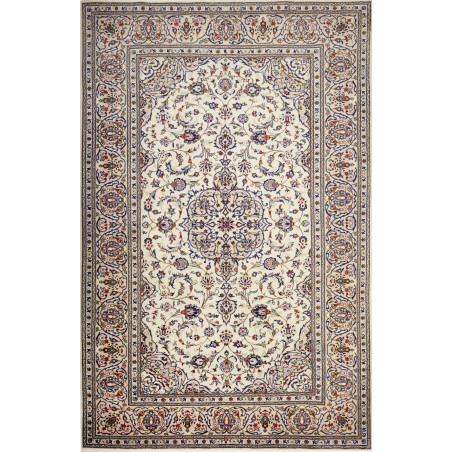 Kashan 203x315 Cm Kashan, Persia, Hand-carded Wool (warp: